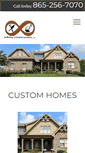 Mobile Screenshot of infinityconstructiontn.com